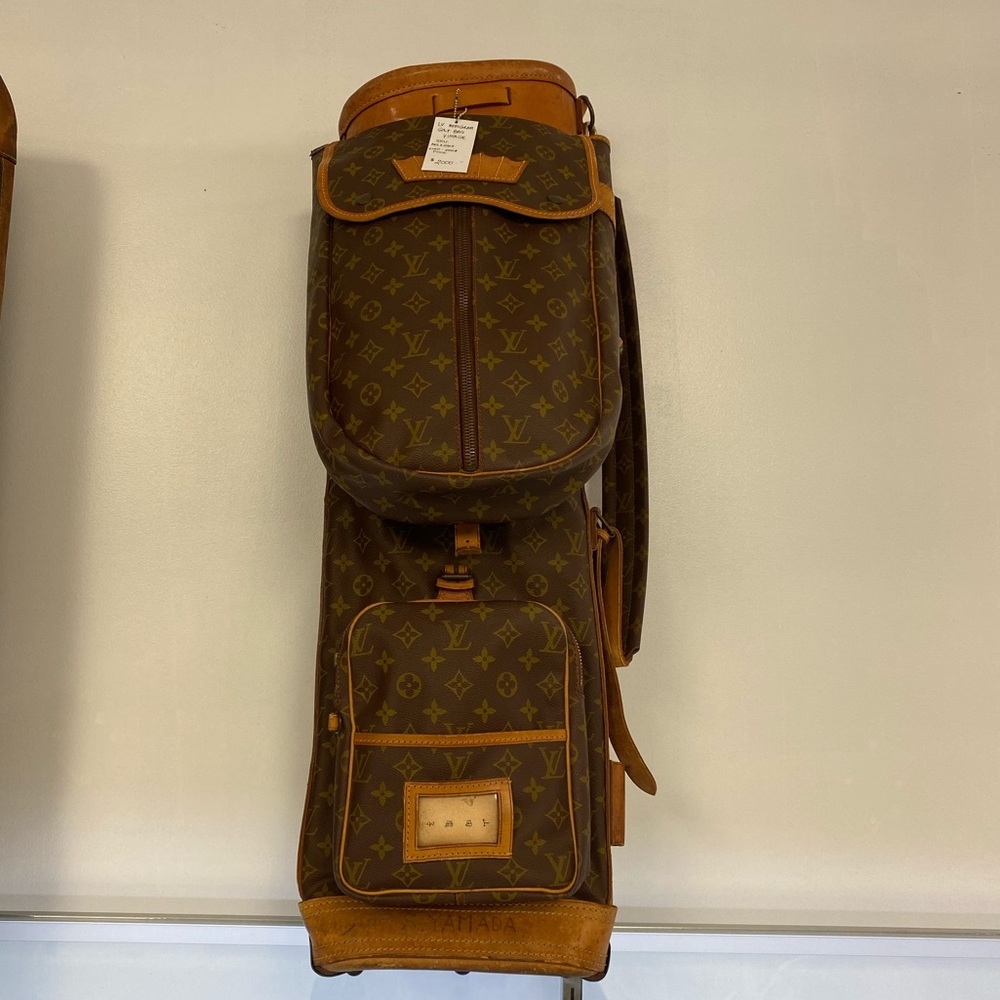Vintage, Rare, Collectible item Monogram Golf Bag - Picture 1 of 12